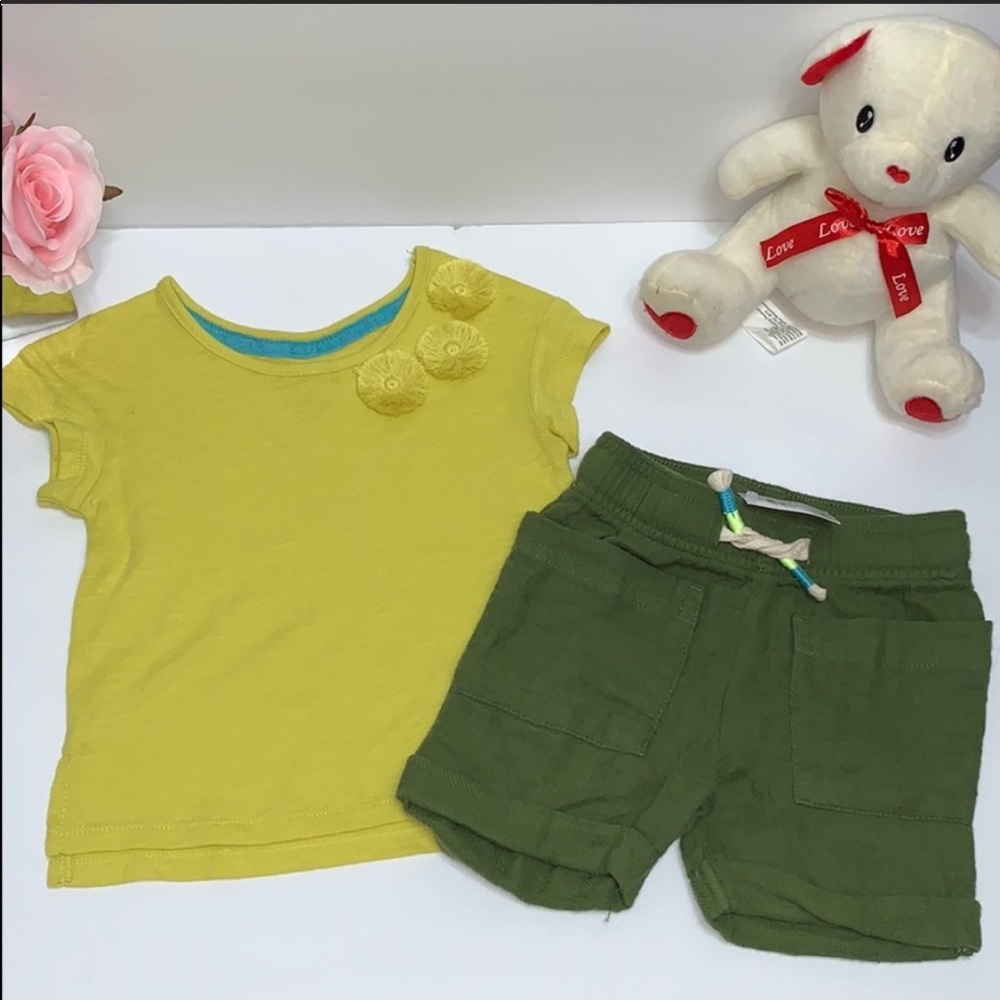 Pretty 2PC set for baby girl 👧🏻💕